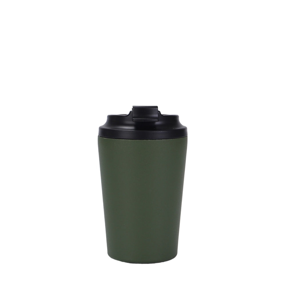 Wholesale Custom Logo 12oz Stainless Steel Coffee Tumbler - army green