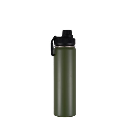 Wholesale Custom Logo 22oz Stainless Steel Sports Bottle - army green