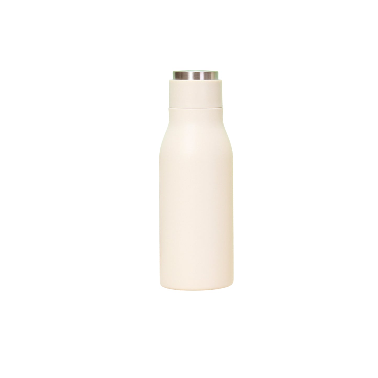 Wholesale Custom Logo 12oz Narrow Mouth Insulated Bottle - beige