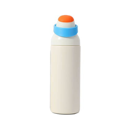 Wholesale Custom Logo 24oz Dual Spout Sports Water Bottle - beige
