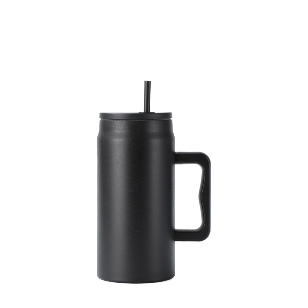 Wholesale Custom Logo 50oz Tumbler with Handle and Straw - black