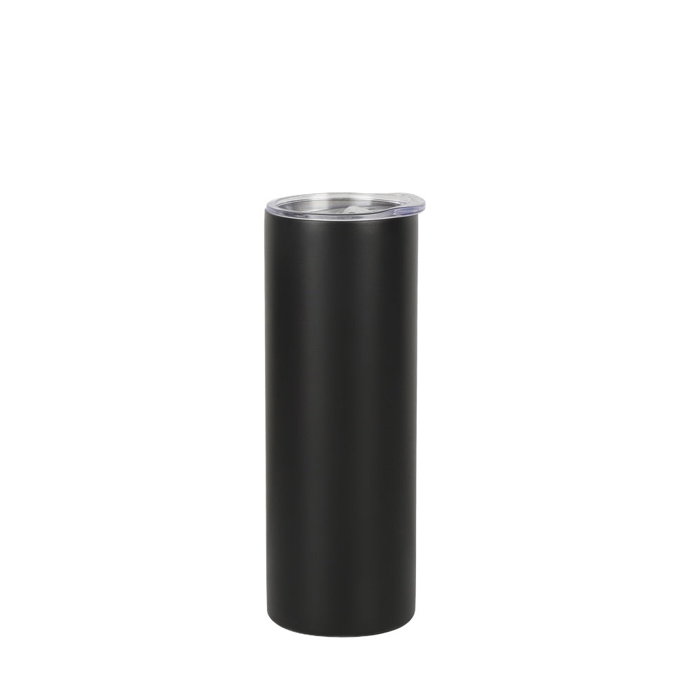 Wholesale Custom Logo 20oz Slim Stainless Steel Tumbler - black