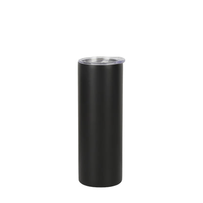 Wholesale Custom Logo 20oz Slim Stainless Steel Tumbler - black
