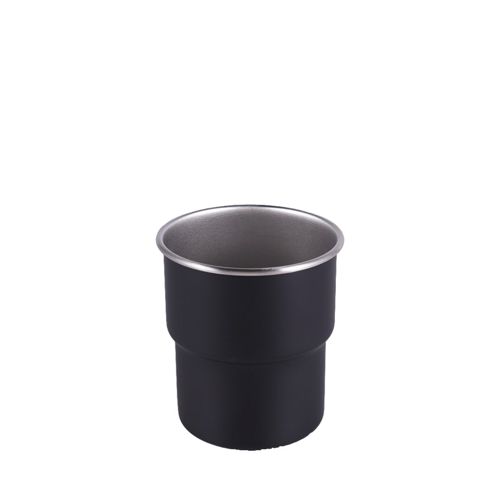 Wholesale Custom Logo 10oz Stainless Steel Camping Cup - black