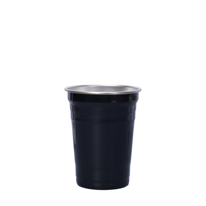 Wholesale Custom Logo 18oz Stainless Steel Party Cup - black