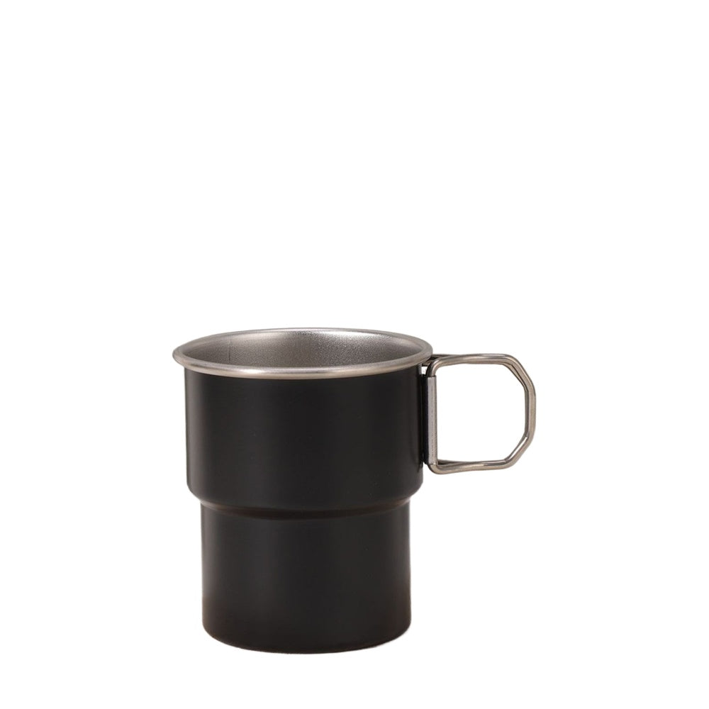 Wholesale Custom Logo 10oz Stainless Steel Camping Mug - black