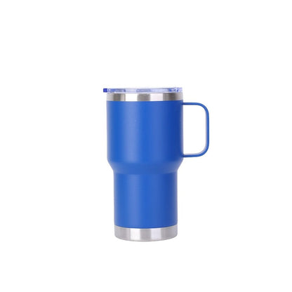 Wholesale Custom Logo 20oz Handle Insulated Travel Mug - blue