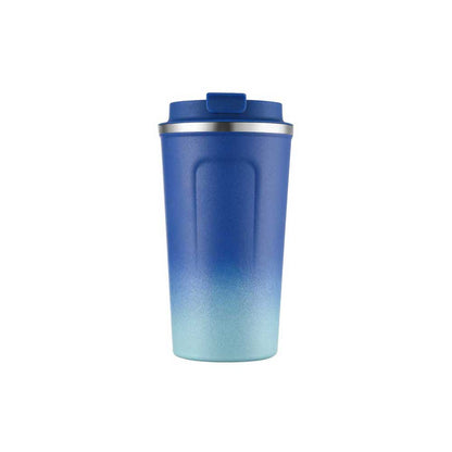 Wholesale Custom Logo 12oz Gradient Ombre Coffee Mug Tumbler - blue