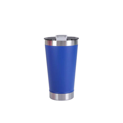 Wholesale Custom Logo 16oz Beer Tumbler with Removable Opener - blue