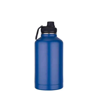 Wholesale Custom Logo 64oz Large Stainless Steel Water Bottle - blue