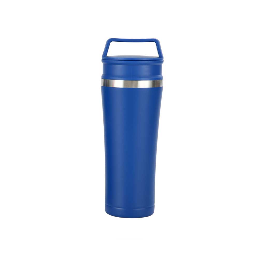 Wholesale Custom Logo 15oz Insulated Coffee Tumbler - blue