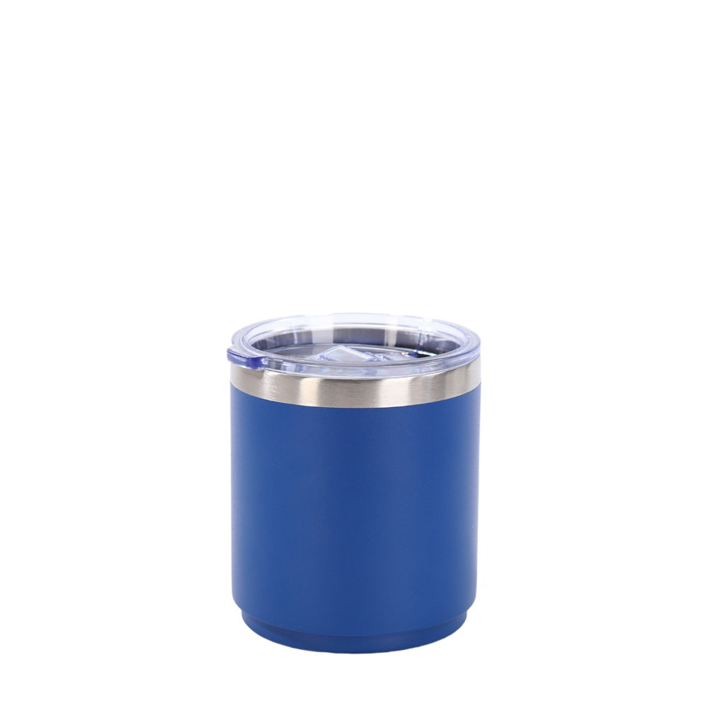 Wholesale Custom Logo 10oz Stainless Steel Lowball Tumbler - blue