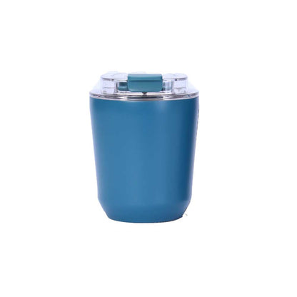 Wholesale Custom Logo 9oz Insulated Travel Tumbler with Flip-Top Lid - blue