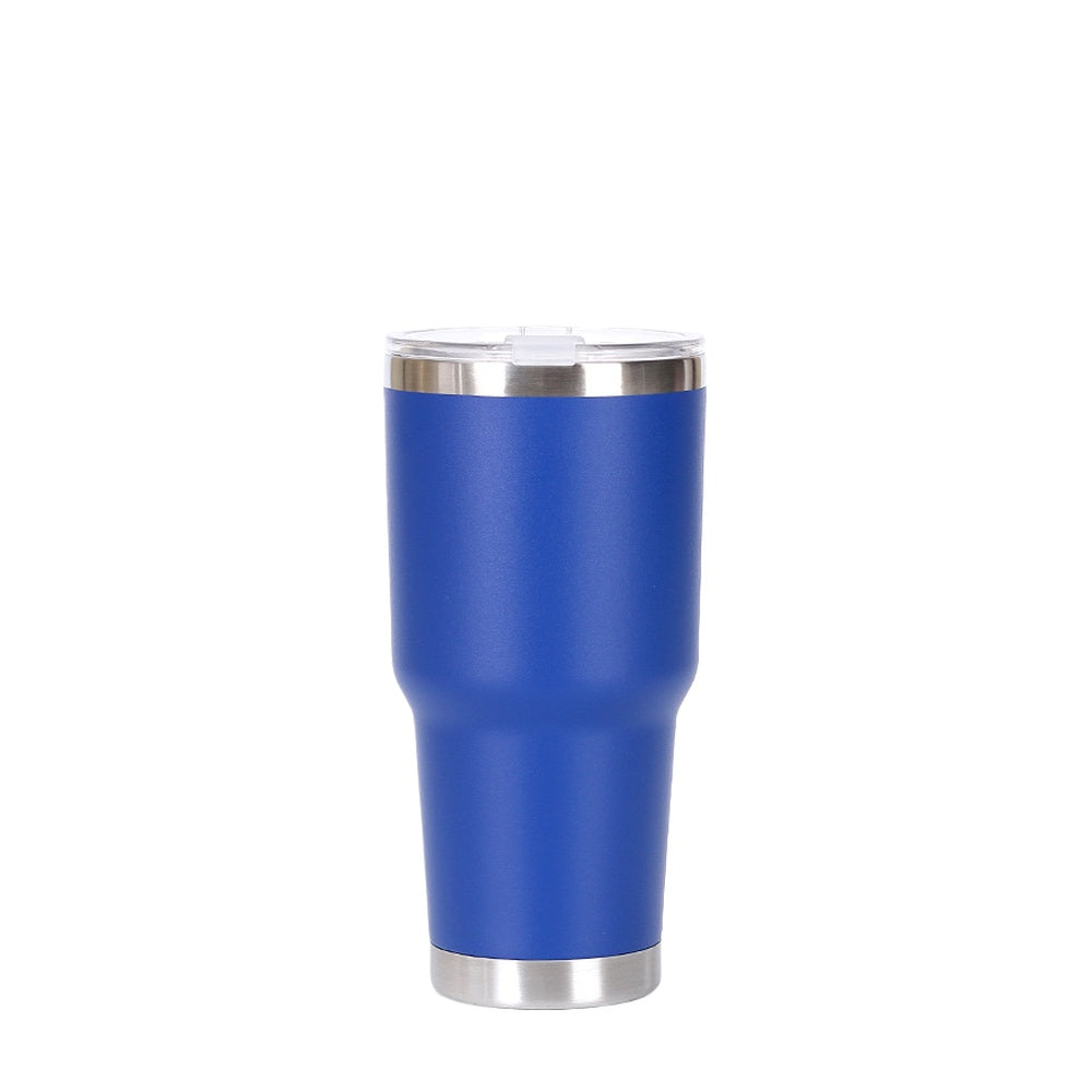 Wholesale Custom Logo 30oz Stainless Steel Travel Tumbler - blue