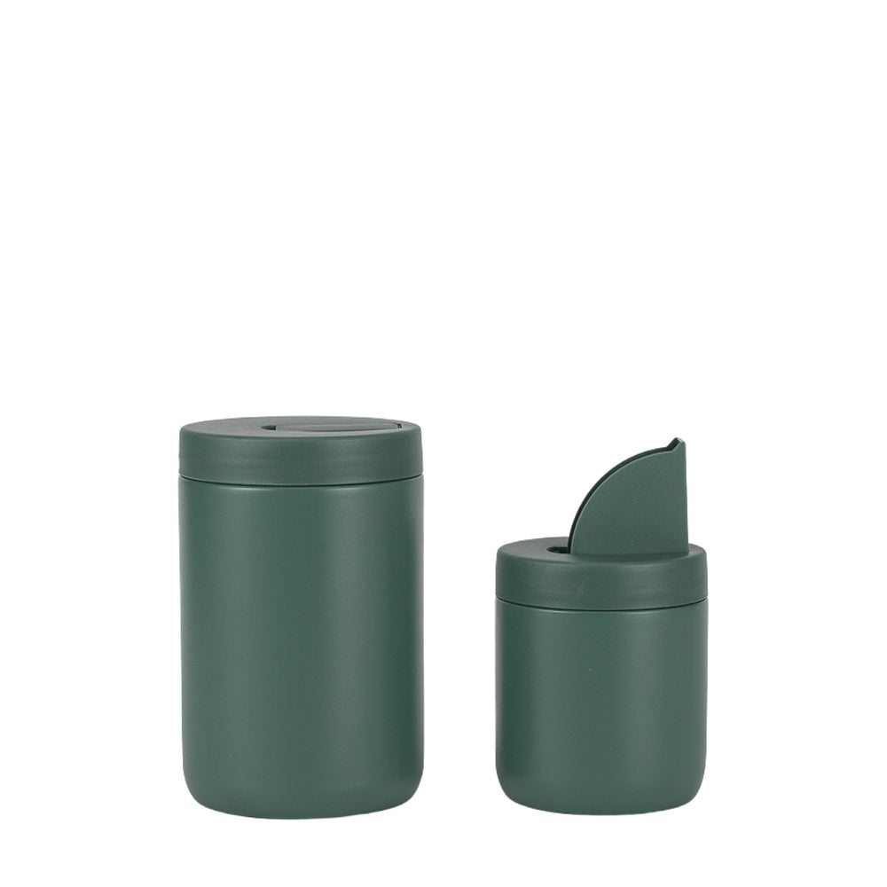 Wholesale Custom Logo 15oz 29oz Coffee Tea Canister Set - dark green