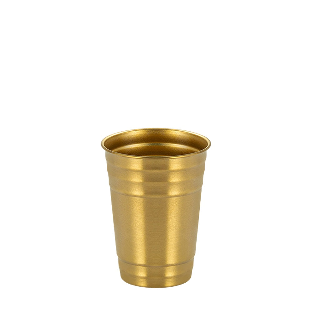 Wholesale Custom Logo 18oz Stainless Steel Party Cup - gold