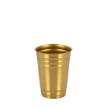Wholesale Custom Logo 18oz Stainless Steel Party Cup - gold