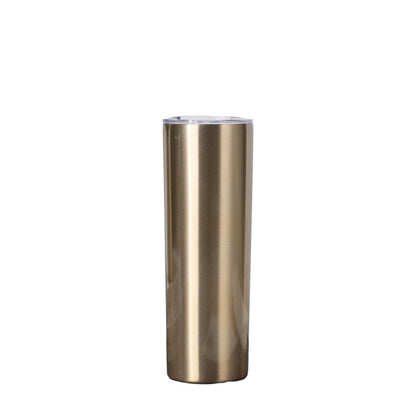Wholesale Custom Logo 20oz Slim Stainless Steel Tumbler - gold