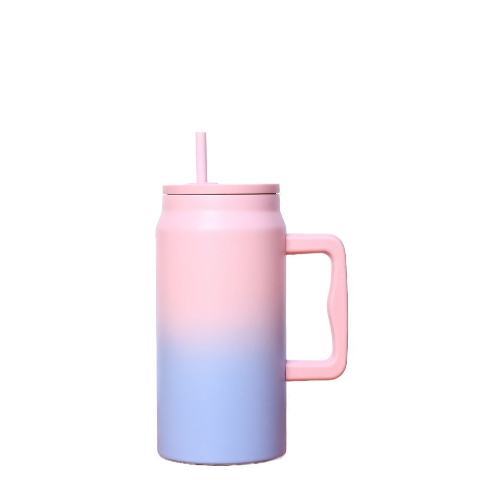 Wholesale Custom Logo 50oz Tumbler with Handle and Straw - gradient