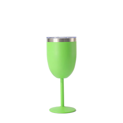 Wholesale Custom Logo 12oz Stainless Steel Wine Tumbler - green