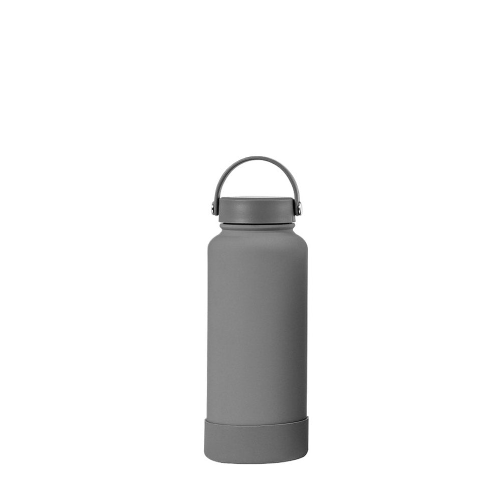 Wholesale Custom Logo Large 34oz Stainless Steel Water Bottle - grey