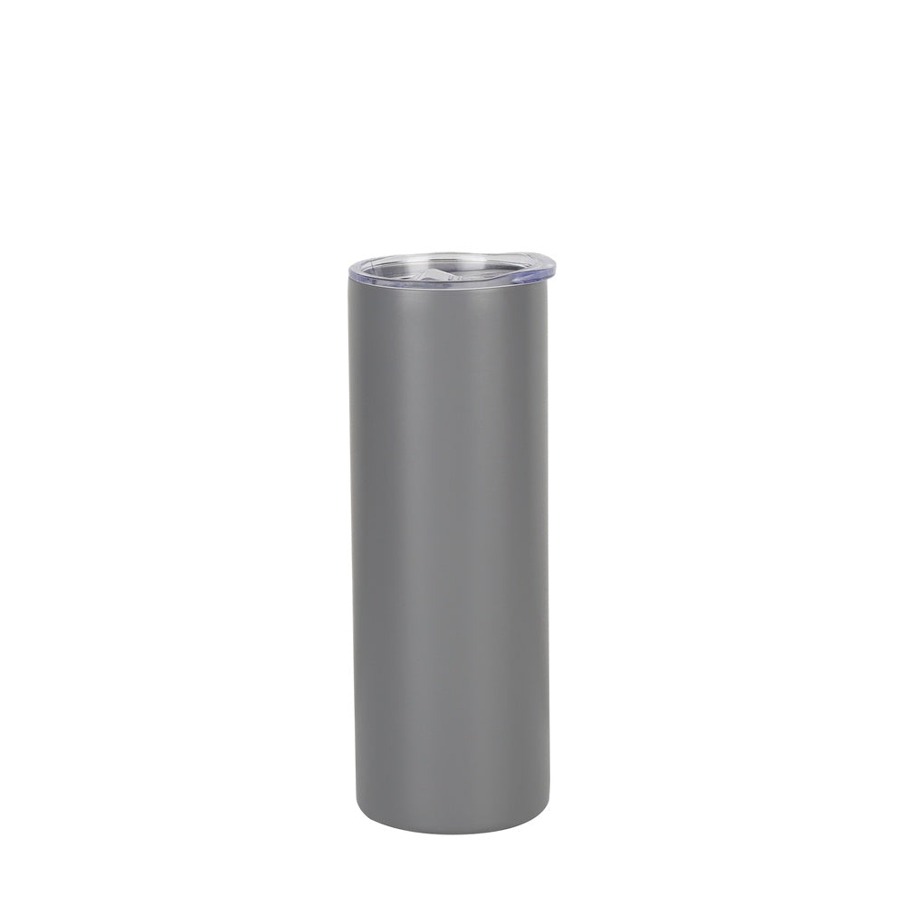 Wholesale Custom Logo 20oz Slim Stainless Steel Tumbler - grey