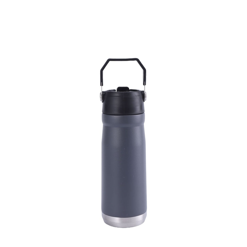 Wholesale Custom Logo 22oz Carry Handle Water Bottle - grey