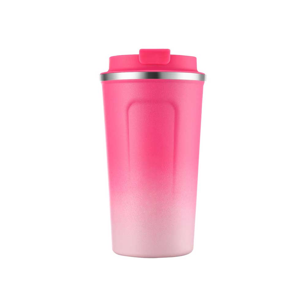 Wholesale Custom Logo 17oz Gradient Ombre Coffee Tumbler - hot-pink