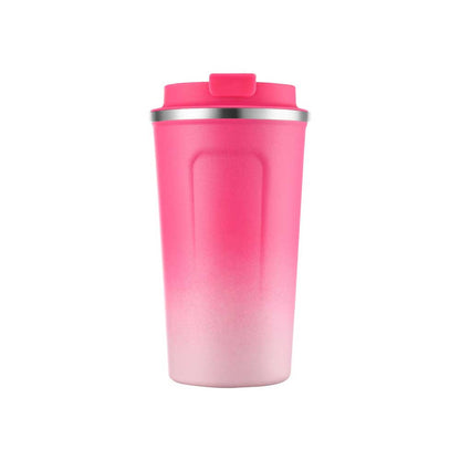 Wholesale Custom Logo 17oz Gradient Ombre Coffee Tumbler - hot-pink