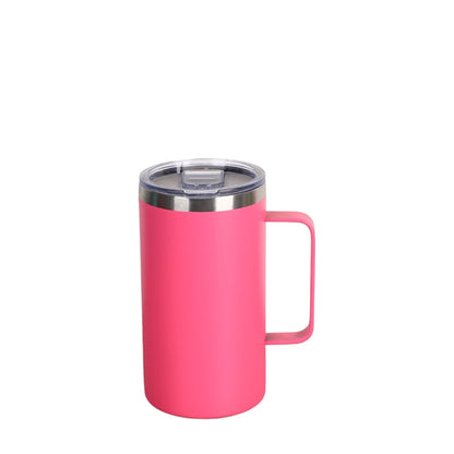 Wholesale Custom Logo 24oz Stainless Steel Travel Mug - hot pink