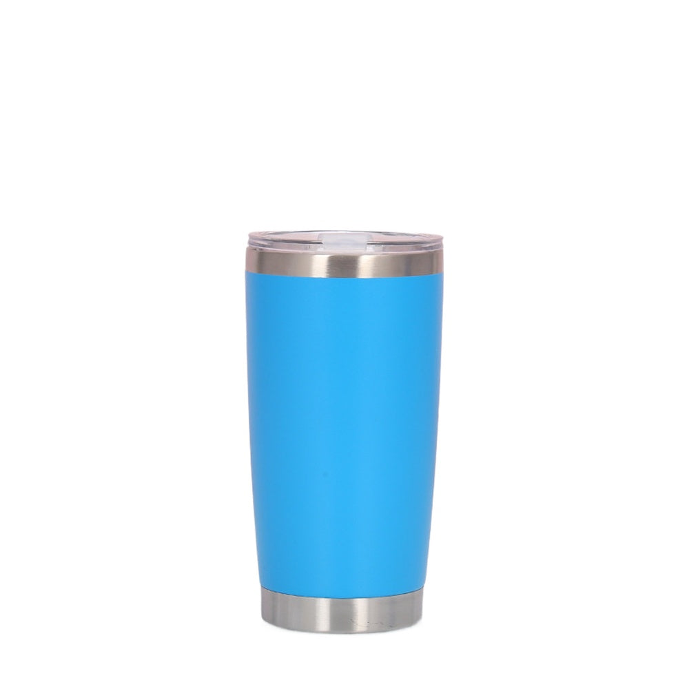 Wholesale Custom Logo 20oz Stainless Steel Travel Tumbler - light blue
