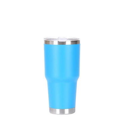 Wholesale Custom Logo 30oz Stainless Steel Travel Tumbler - light blue
