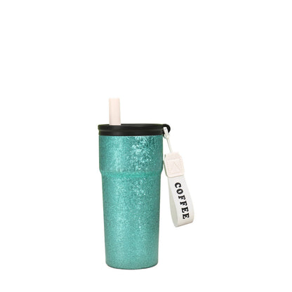 Wholesale Custom Logo 17oz Crackle Finish Vacuum Insulated Tumbler - light green
