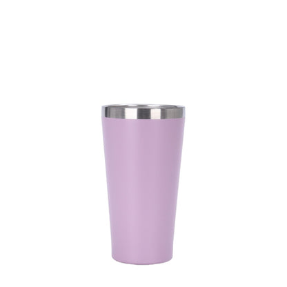Wholesale Custom Logo 16oz Stainless Steel Pint Tumbler - light purple