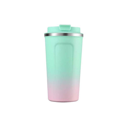 Wholesale Custom Logo 12oz Gradient Ombre Coffee Mug Tumbler - mint-green