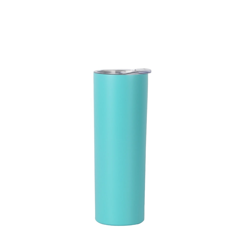 Wholesale Custom Logo 20oz Slim Stainless Steel Tumbler - mint green
