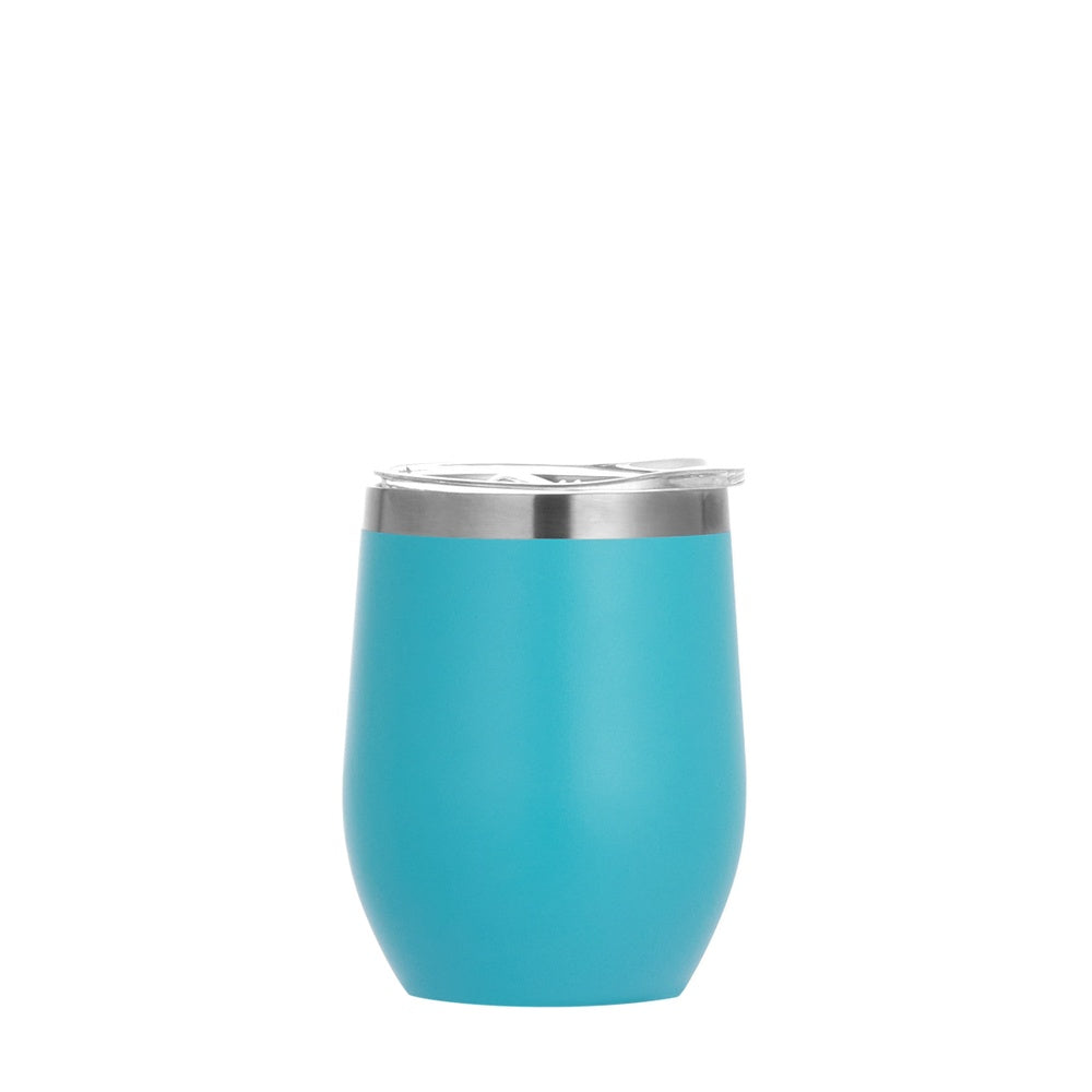 Wholesale Custom Logo 12oz Stemless Wine Tumbler - mint green