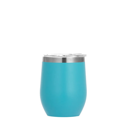 Wholesale Custom Logo 12oz Stemless Wine Tumbler - mint green