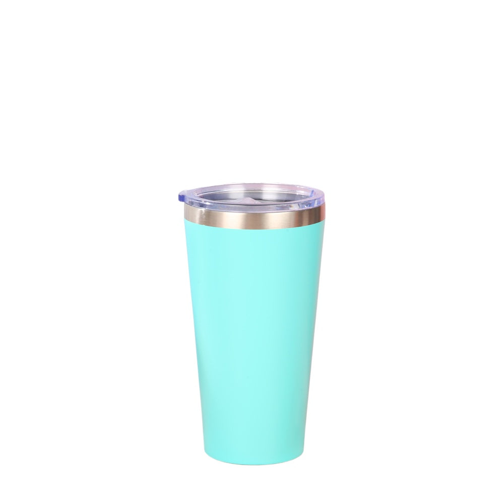 Wholesale Custom Logo 16oz Stainless Steel Pint Tumbler - mint green