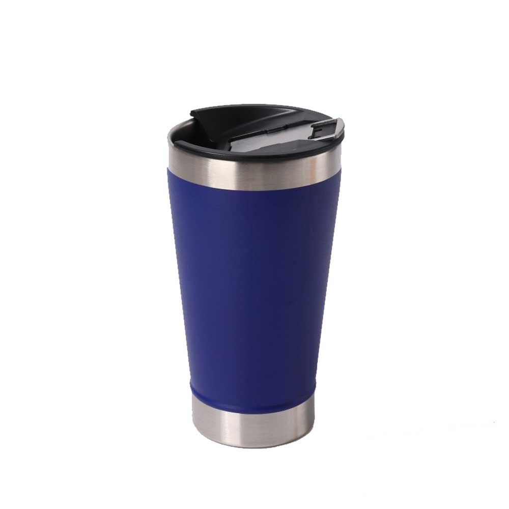 Wholesale Custom Logo 20oz Vacuum Insulated Bottle - navy-blue