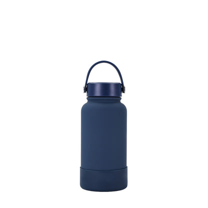 Wholesale Custom Logo 22oz Insulated Sports Water Bottle - navy blue
