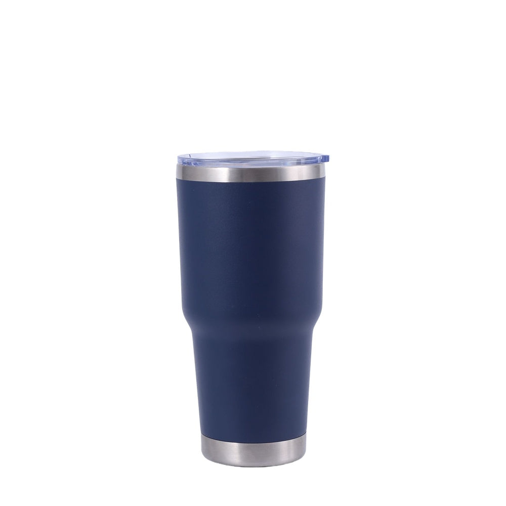 Wholesale Custom Logo 30oz Stainless Steel Travel Tumbler - navy blue