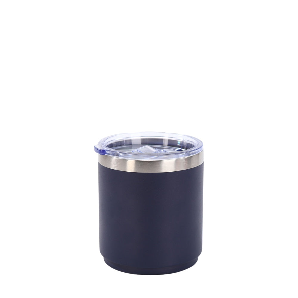 Wholesale Custom Logo 10oz Stainless Steel Lowball Tumbler - navy blue