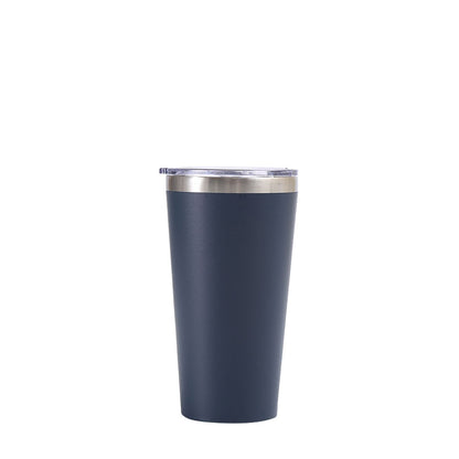 Wholesale Custom Logo 16oz Stainless Steel Pint Tumbler - navy blue
