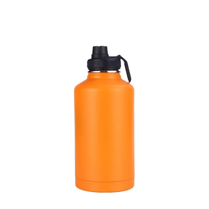 Wholesale Custom Logo 64oz Large Stainless Steel Water Bottle - orange