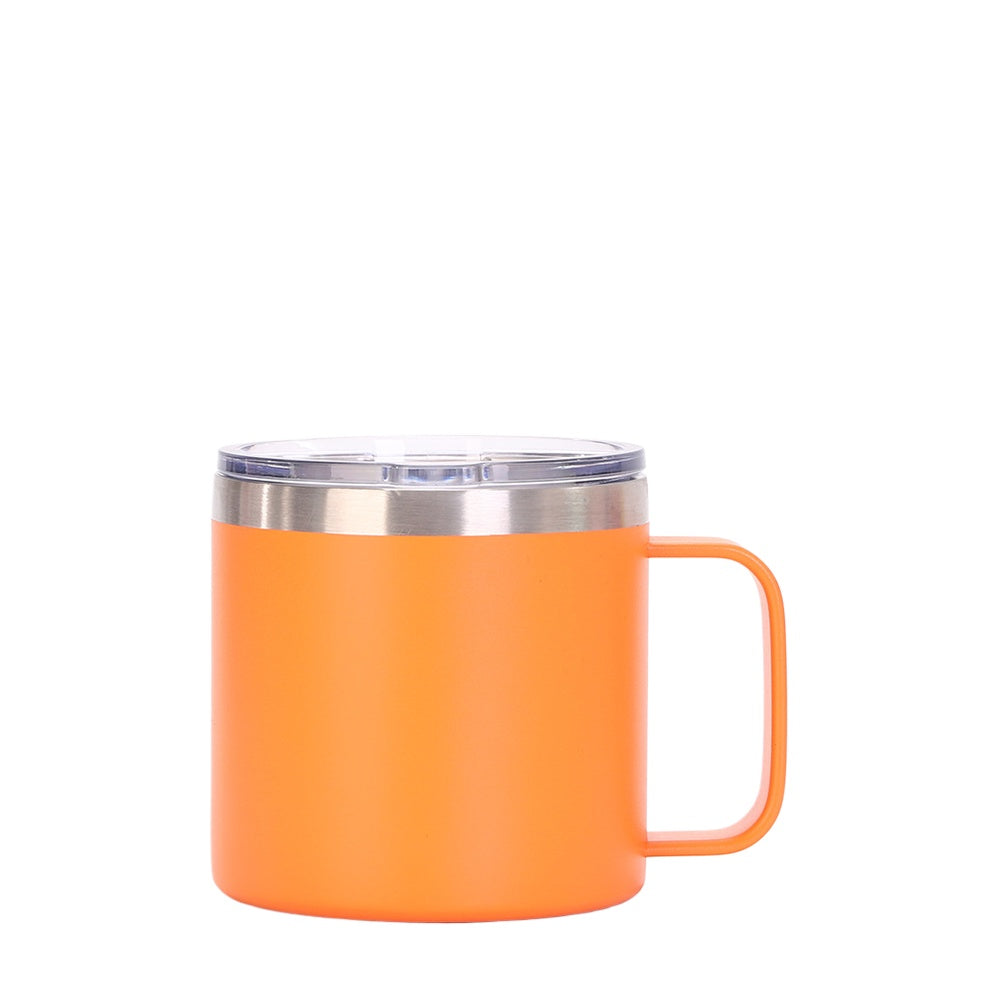 Wholesale Custom Logo 14oz Stainless Steel Insulated Coffee Mug - orange