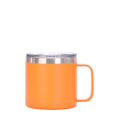 Wholesale Custom Logo 14oz Stainless Steel Insulated Coffee Mug - orange