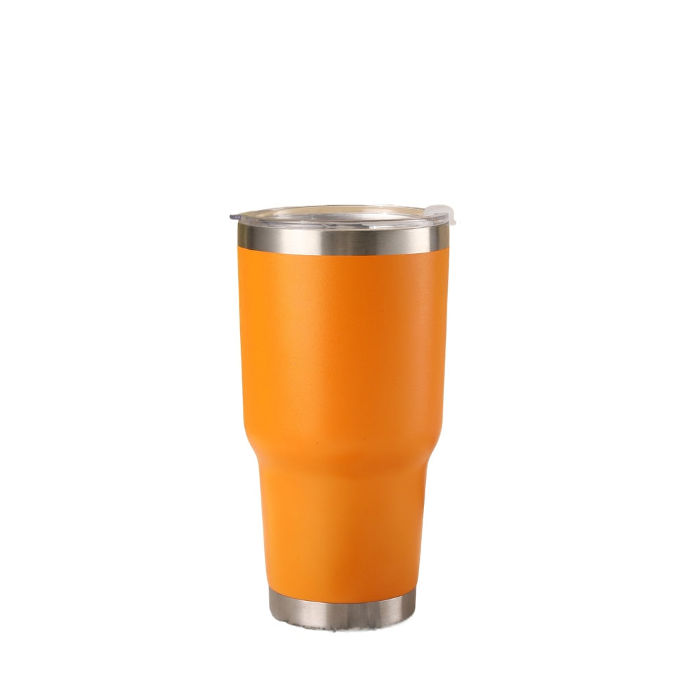 Wholesale Custom Logo 30oz Stainless Steel Travel Tumbler - orange