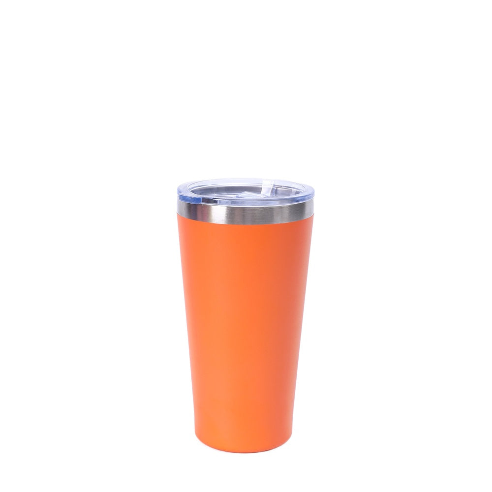 Wholesale Custom Logo 16oz Stainless Steel Pint Tumbler - orange