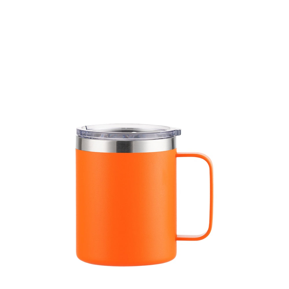 Wholesale Custom Logo 12oz Stainless Steel insulated Coffee Mug - orange